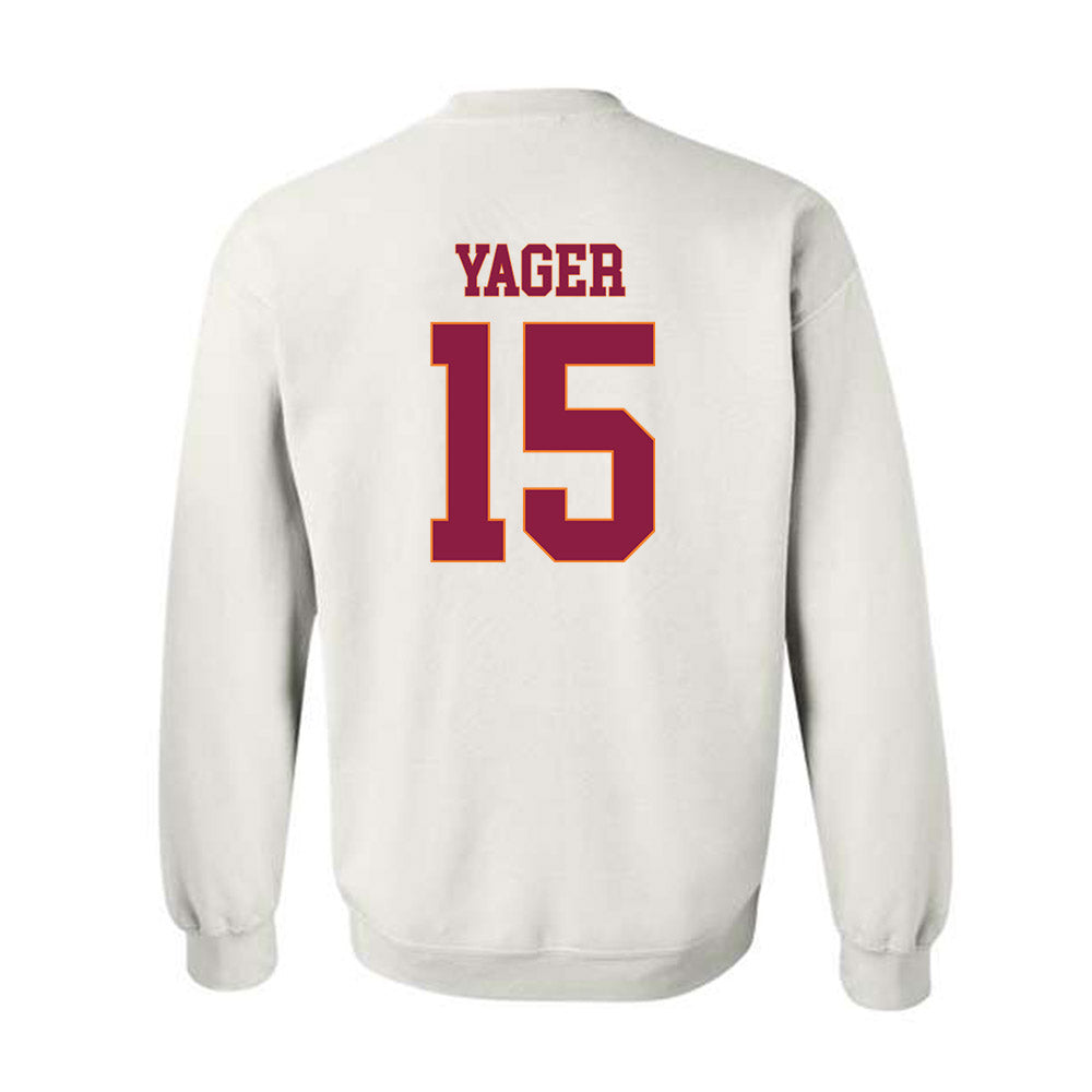 Virginia Tech - NCAA Softball : Zoe Yager - Crewneck Sweatshirt Sports Shersey