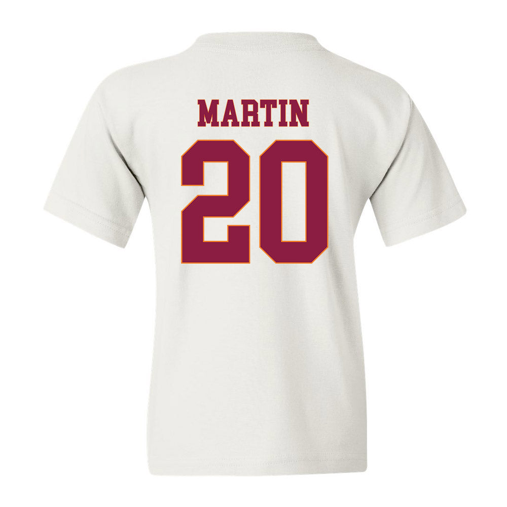 Virginia Tech - NCAA Softball : Trinity Martin - Youth T-Shirt Sports Shersey