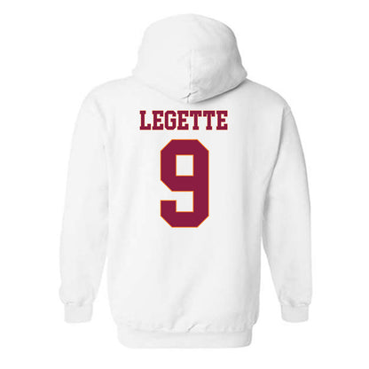 Virginia Tech - NCAA Softball : Emily LeGette - Hooded Sweatshirt Sports Shersey