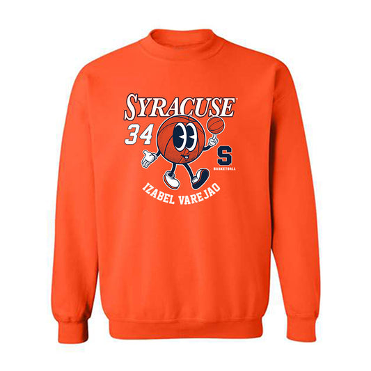 Syracuse - NCAA Women's Basketball : Izabel Varejao - Crewneck Sweatshirt Fashion Shersey