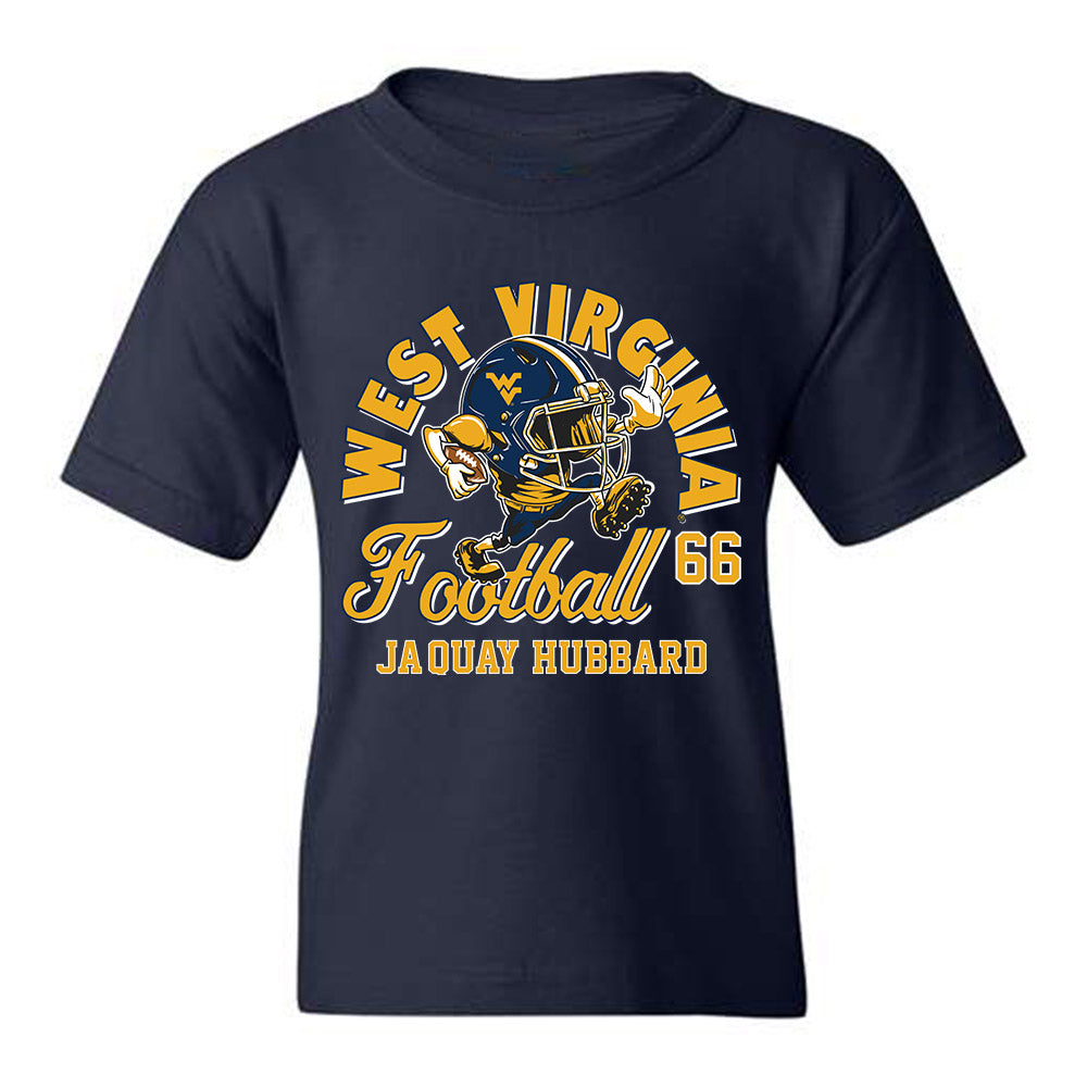 West Virginia - NCAA Football : Ja'Quay Hubbard Fashion Shersey Youth T-Shirt
