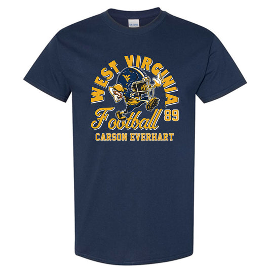 West Virginia - NCAA Football : Carson Everhart - Fashion Shersey Short Sleeve T-Shirt