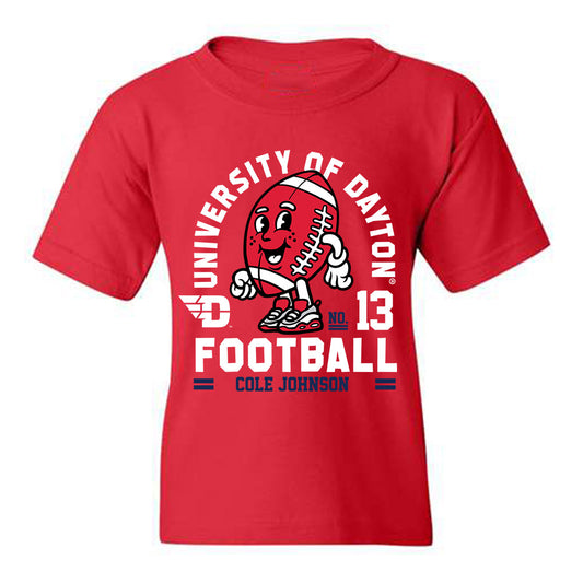 Dayton - NCAA Football : Cole Johnson - Fashion Shersey Youth T-Shirt