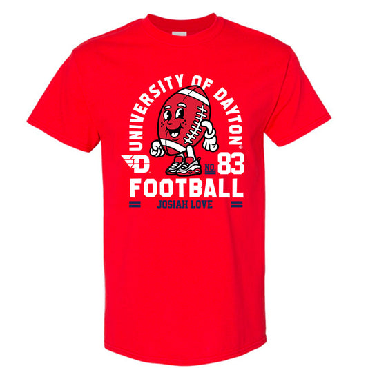 Dayton - NCAA Football : Josiah Love - Fashion Shersey Short Sleeve T-Shirt