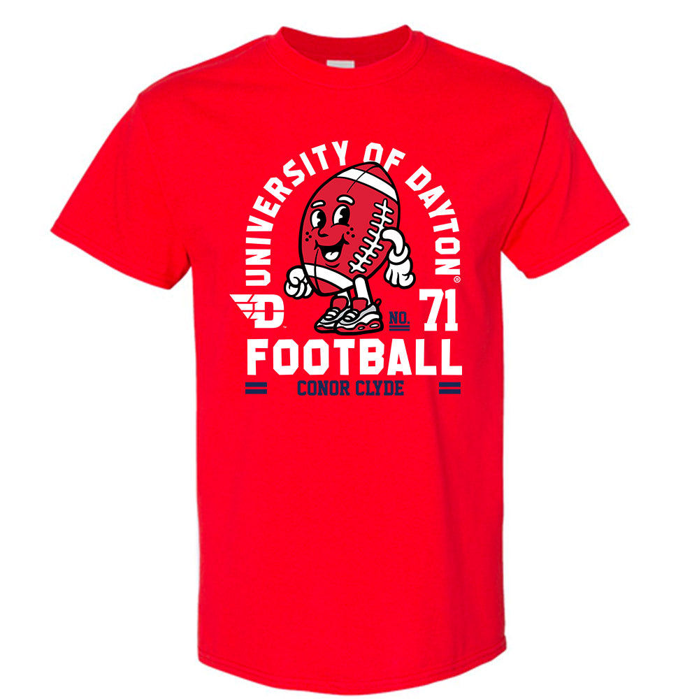 Dayton - NCAA Football : Conor Clyde - Fashion Shersey Short Sleeve T-Shirt