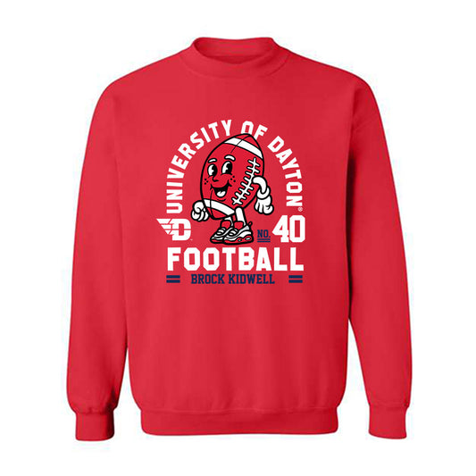 Dayton - NCAA Football : Brock Kidwell - Fashion Shersey Sweatshirt