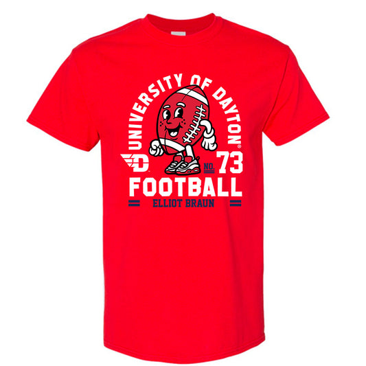 Dayton - NCAA Football : Elliot Braun - Fashion Shersey Short Sleeve T-Shirt