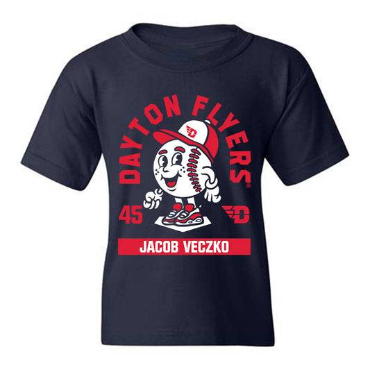 Dayton - NCAA Baseball : Jacob Veczko - Youth T-Shirt Fashion Shersey