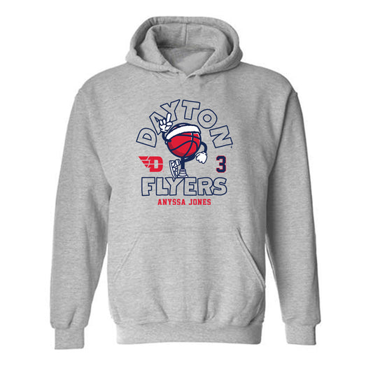 Dayton - NCAA Women's Basketball : Anyssa Jones - Hooded Sweatshirt Fashion Shersey