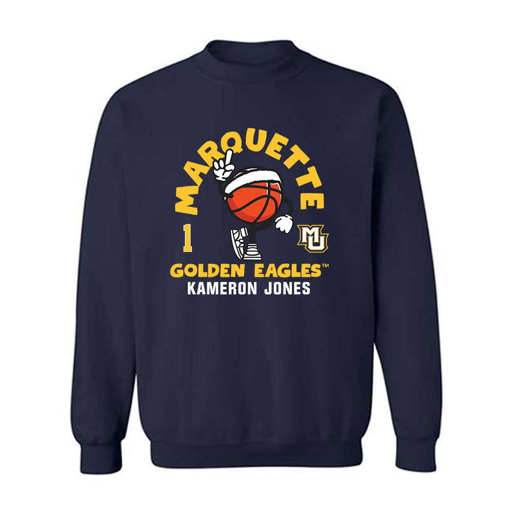 Marquette - NCAA Men's Basketball : Kameron Jones - Crewneck Sweatshirt Fashion Shersey