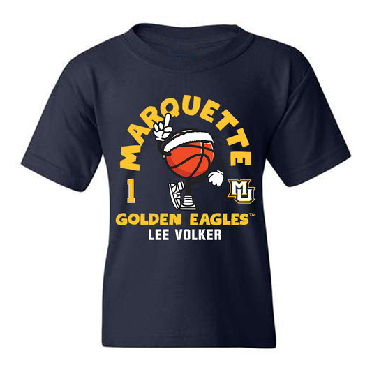 Marquette - NCAA Women's Basketball : Lee Volker - Youth T-Shirt Fashion Shersey