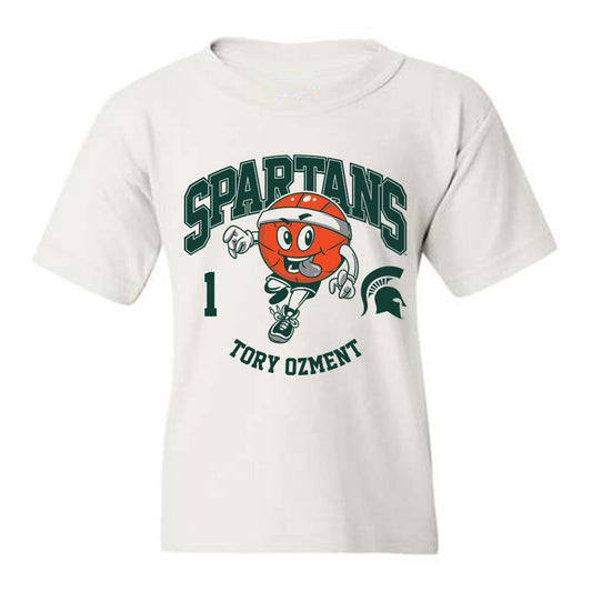 Michigan State - NCAA Women's Basketball : Tory Ozment - Youth T-Shirt Fashion Shersey