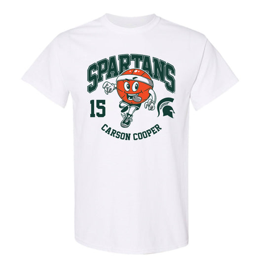 Michigan State - NCAA Men's Basketball : Carson Cooper - T-Shirt Fashion Shersey