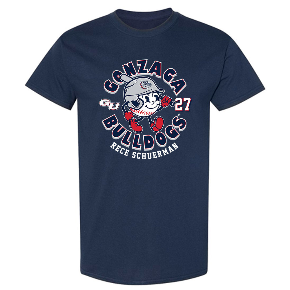 Gonzaga - NCAA Baseball : Rece Schuerman - T-Shirt Fashion Shersey