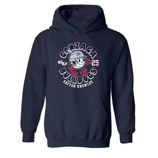 Gonzaga - NCAA Baseball : Payton Knowles - Hooded Sweatshirt Fashion Shersey