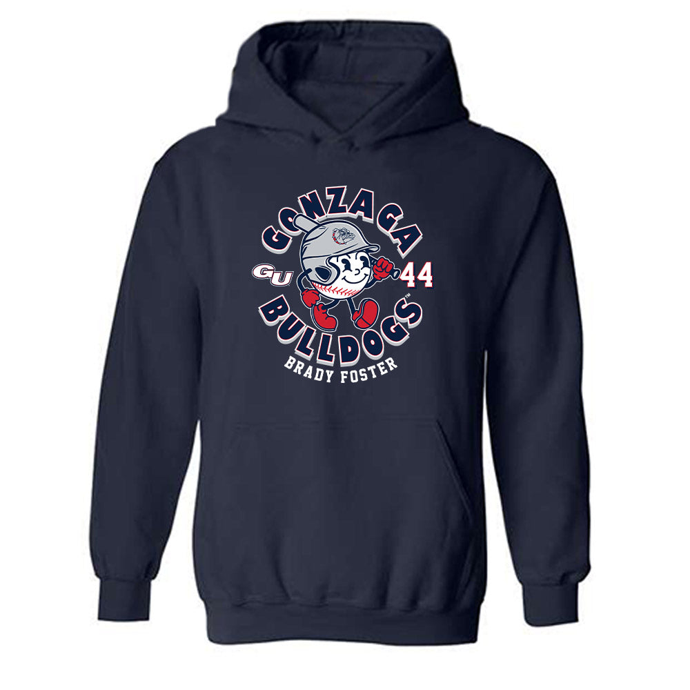 Gonzaga - NCAA Baseball : Brady Foster - Hooded Sweatshirt Fashion Shersey