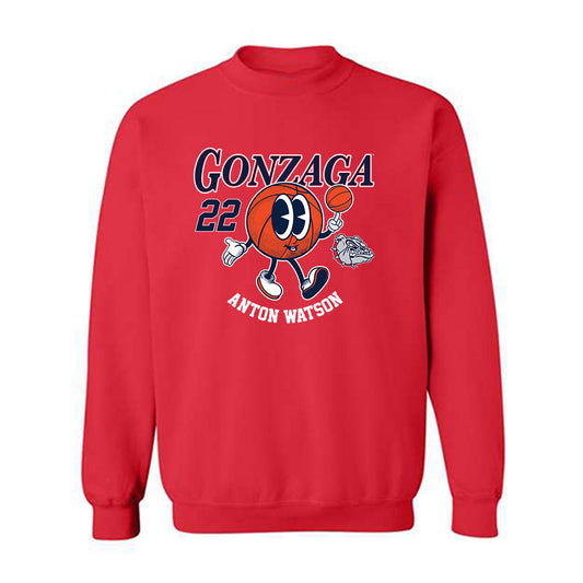 Gonzaga - NCAA Men's Basketball : Anton Watson - Crewneck Sweatshirt Fashion Shersey