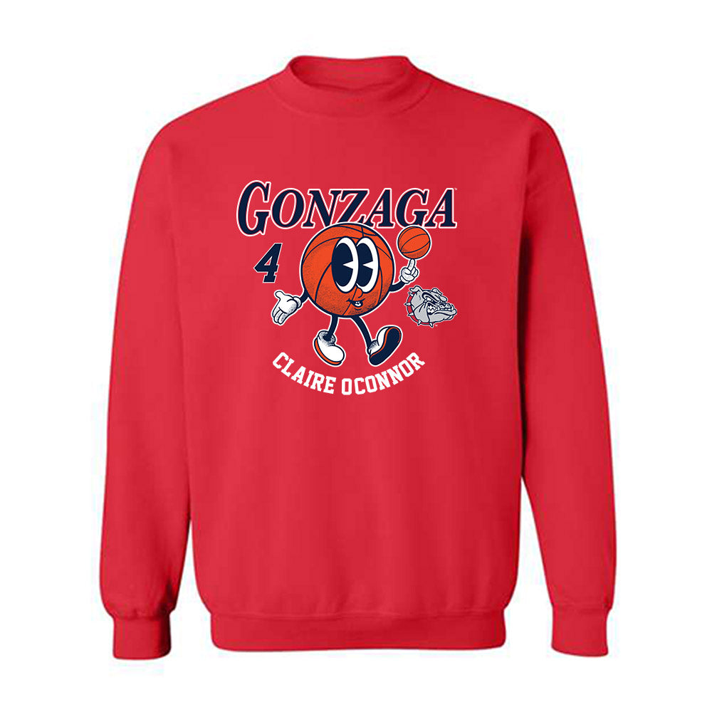 Gonzaga - NCAA Women's Basketball : Claire O'Connor - Crewneck Sweatshirt Fashion Shersey