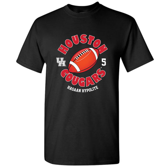 Houston - NCAA Football : Hasaan Hypolite - Red Fashion Shersey Short Sleeve T-Shirt