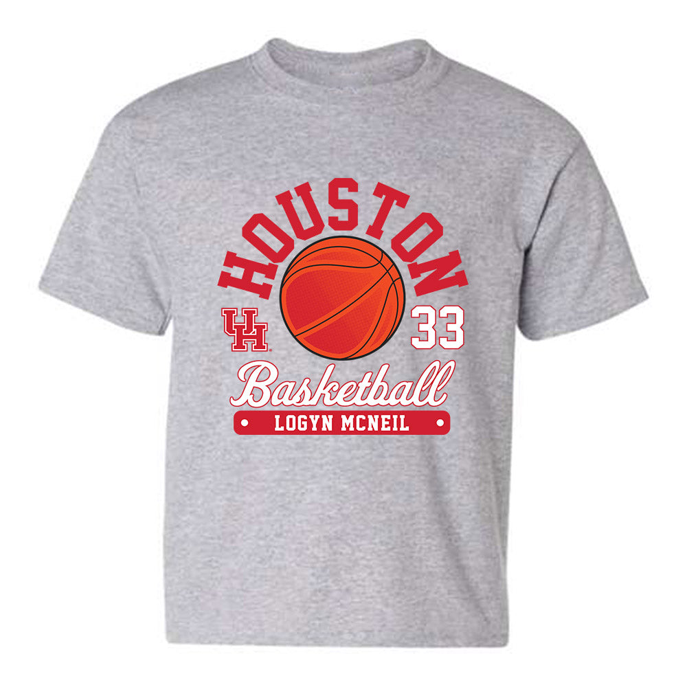 Houston - NCAA Women's Basketball : Logyn McNeil - Youth T-Shirt Fashion Shersey