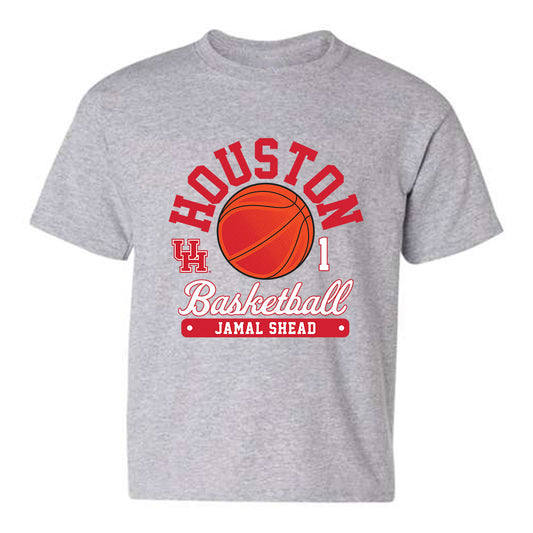 Houston - NCAA Men's Basketball : Jamal Shead - Youth T-Shirt Fashion Shersey