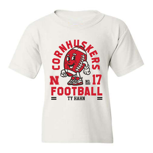 Nebraska - NCAA Football : Ty Hahn Fashion Shersey Youth T-Shirt