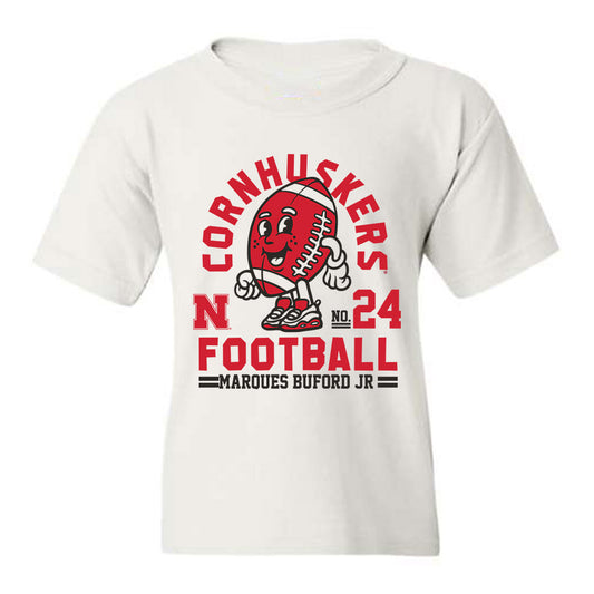 Nebraska - NCAA Football : Marques Buford Jr Fashion Shersey Youth T-Shirt
