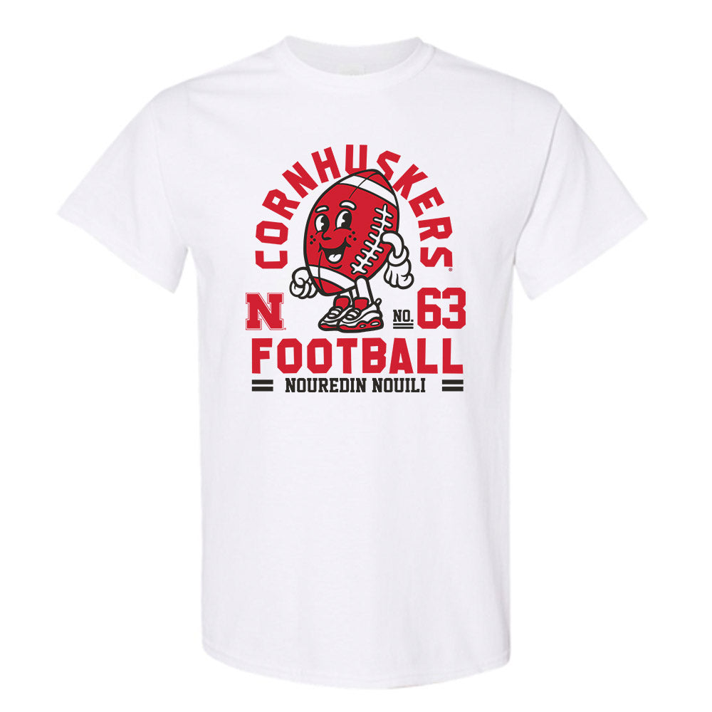Nebraska - NCAA Football : Nouredin Nouili - Fashion Short Sleeve T-Shirt