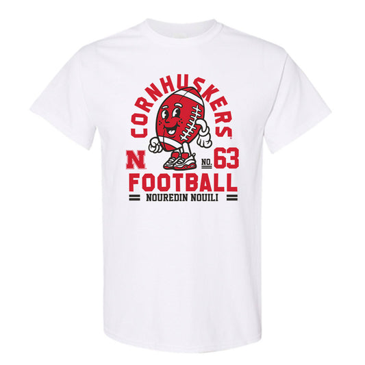 Nebraska - NCAA Football : Nouredin Nouili - Fashion Short Sleeve T-Shirt