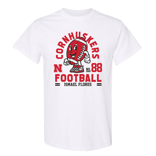 Nebraska - NCAA Football : Ismael Flores - Fashion Short Sleeve T-Shirt