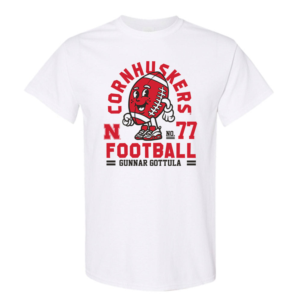 Nebraska - NCAA Football : Gunnar Gottula - Fashion Short Sleeve T-Shirt