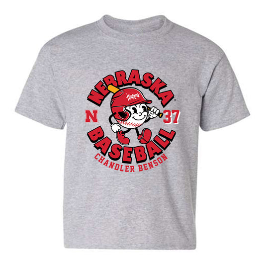 Nebraska - NCAA Baseball : Chandler Benson Fashion Shersey Youth T-Shirt