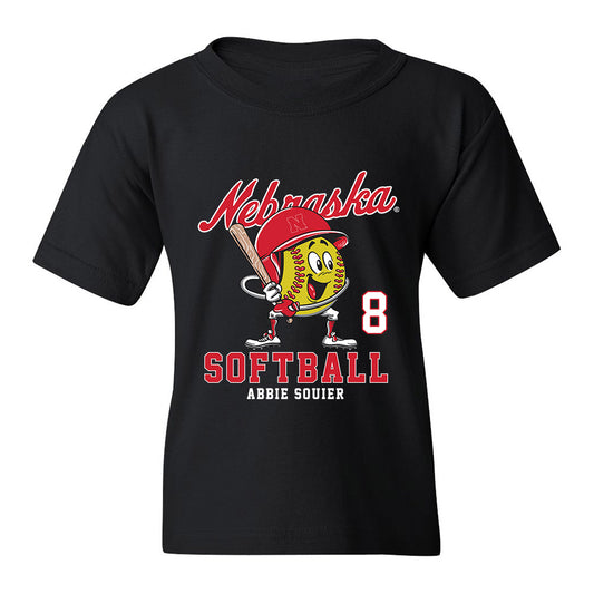 Nebraska - NCAA Softball : Abbie Squier - Youth T-Shirt Fashion Shersey