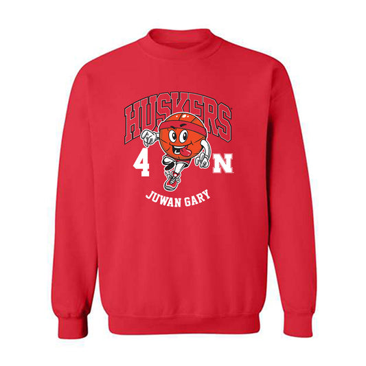Nebraska - NCAA Men's Basketball : Juwan Gary Fashion Shersey Sweatshirt