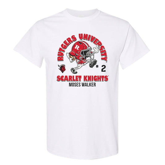 Rutgers - NCAA Football : Moses Walker - Fashion Shersey Short Sleeve T-Shirt