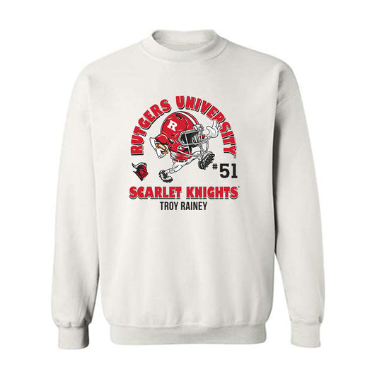 Rutgers - NCAA Football : Troy Rainey - Fashion Shersey Sweatshirt