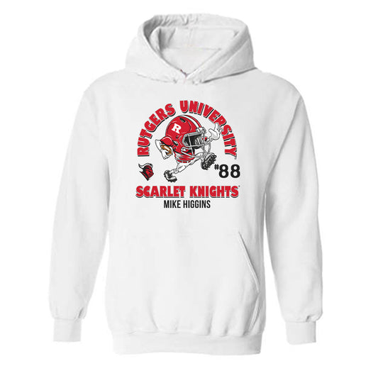 Rutgers - NCAA Football : Mike Higgins - Fashion Shersey Hooded Sweatshirt