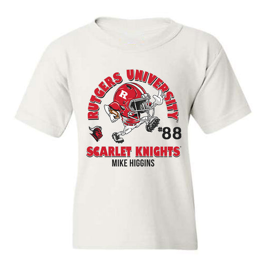 Rutgers - NCAA Football : Mike Higgins - Fashion Shersey Youth T-Shirt