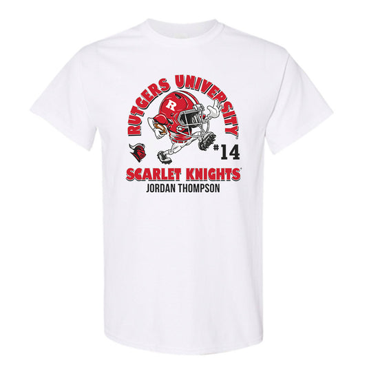 Rutgers - NCAA Football : Jordan Thompson - Fashion Shersey Short Sleeve T-Shirt