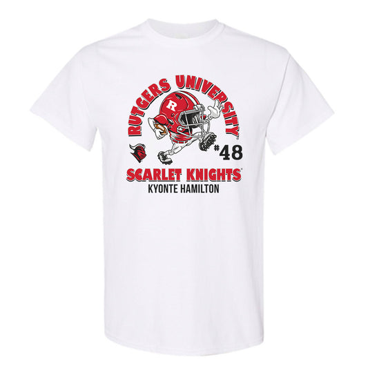 Rutgers - NCAA Football : Kyonte Hamilton - Fashion Shersey Short Sleeve T-Shirt