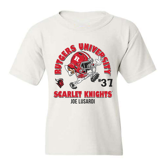 Rutgers - NCAA Football : Joe Lusardi - Fashion Shersey Youth T-Shirt