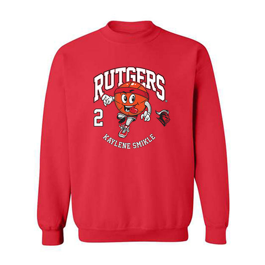 Rutgers - NCAA Women's Basketball : Kaylene Smikle - Crewneck Sweatshirt Fashion Shersey