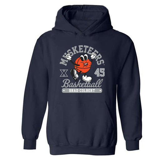 Xavier - NCAA Men's Basketball : Brad Colbert - Hooded Sweatshirt Fashion Shersey