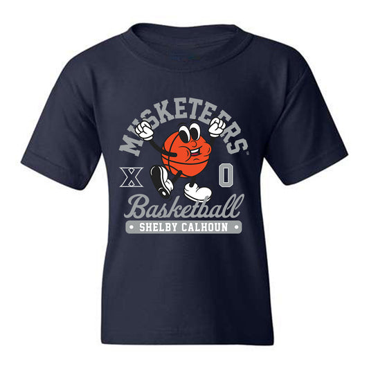 Xavier - NCAA Women's Basketball : Shelby Calhoun - Youth T-Shirt Fashion Shersey