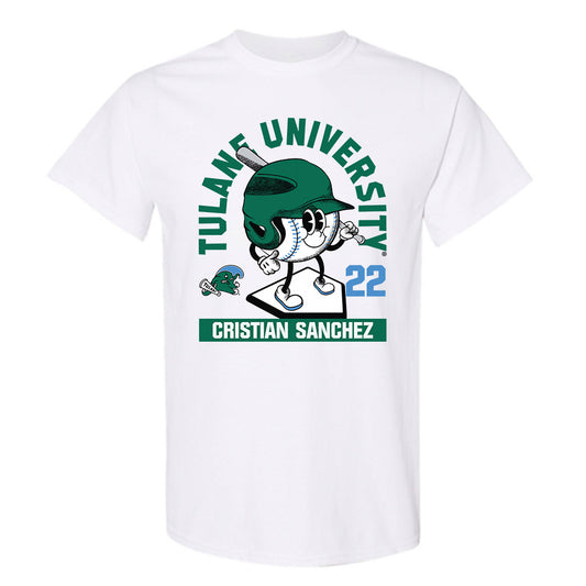 Tulane - NCAA Baseball : Cristian Sanchez - T-Shirt Fashion Shersey