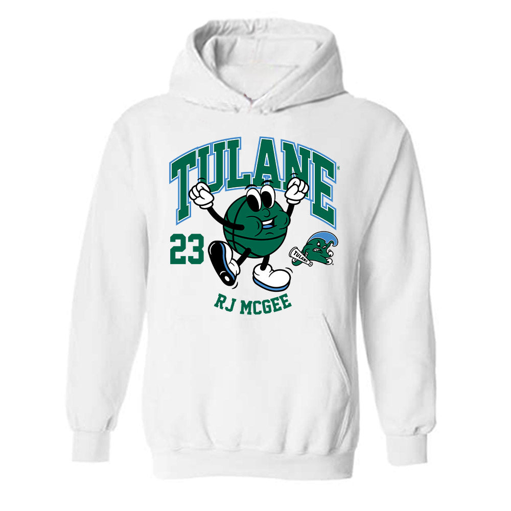 Tulane - NCAA Men's Basketball : RJ McGee - Hooded Sweatshirt Fashion Shersey