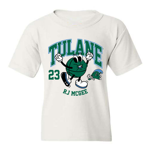 Tulane - NCAA Men's Basketball : RJ McGee - Youth T-Shirt Fashion Shersey