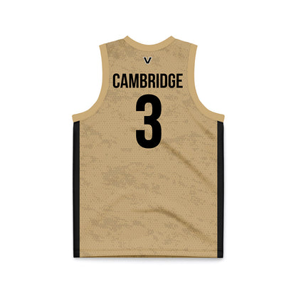 Vanderbilt - NCAA Women's Basketball : Jordyn Cambridge - Basketball Jersey