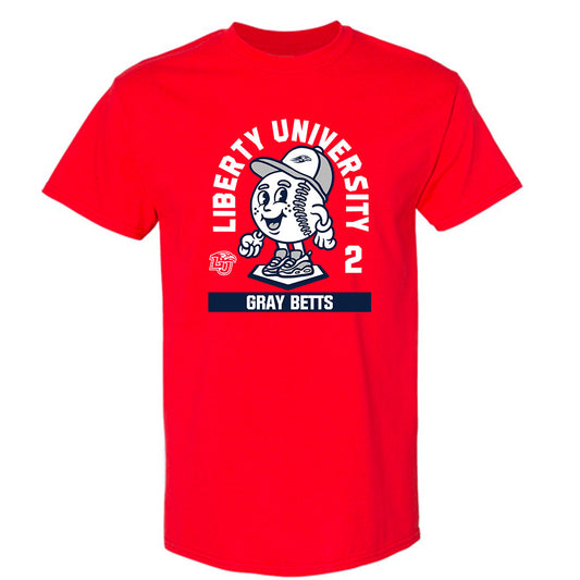 Liberty - NCAA Baseball : Gray Betts - T-Shirt Fashion Shersey