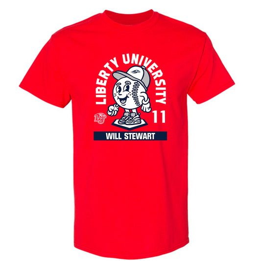Liberty - NCAA Baseball : Will Stewart - T-Shirt Fashion Shersey